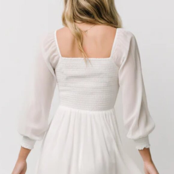 Baltic Born "Giselle Maxi Dress" - White, Sz Medium - Picture 2 of 7